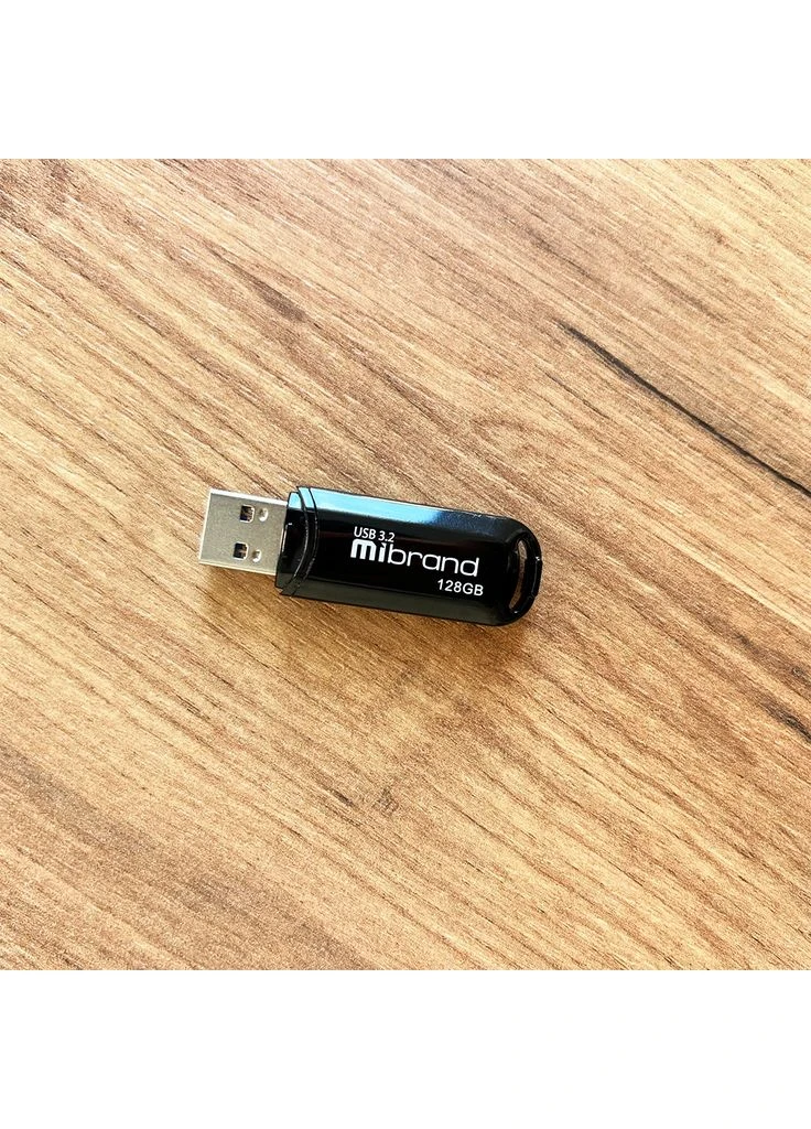Флеш-накопитель USB 3.2 Gen1 Marten 128GB Black Mibrand (401881198)