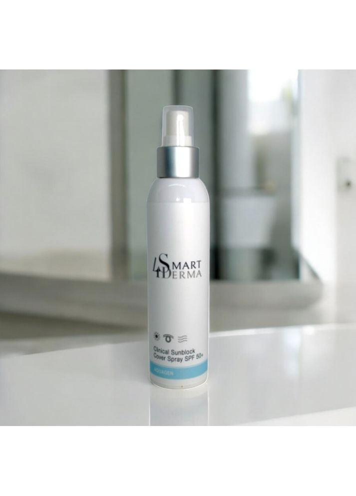 Smart4Derma Спрей защитный постпроцедурный регенерирующий SPF50 Postprocedure Regenerating Protective Spray SPF50 150ml — Крем, Украина (386293730)