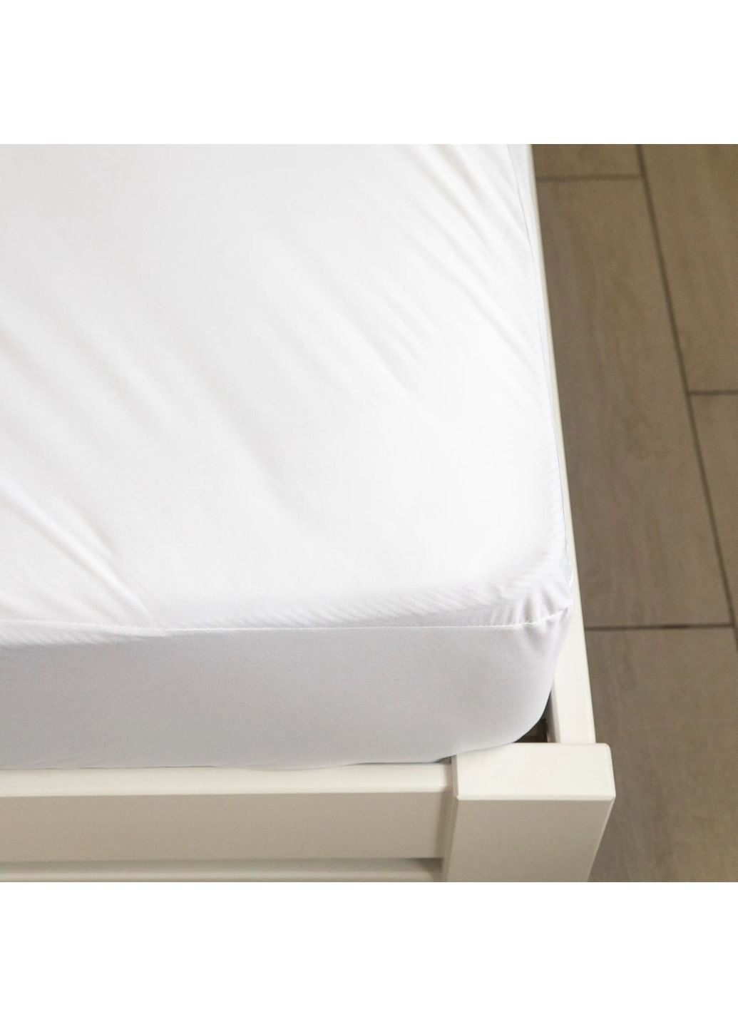 Простынь-чехол водонепроницаемая трикотажная 90*200*30 см гипоаллергенная Белый (1520090200) ТЕП (362537651)