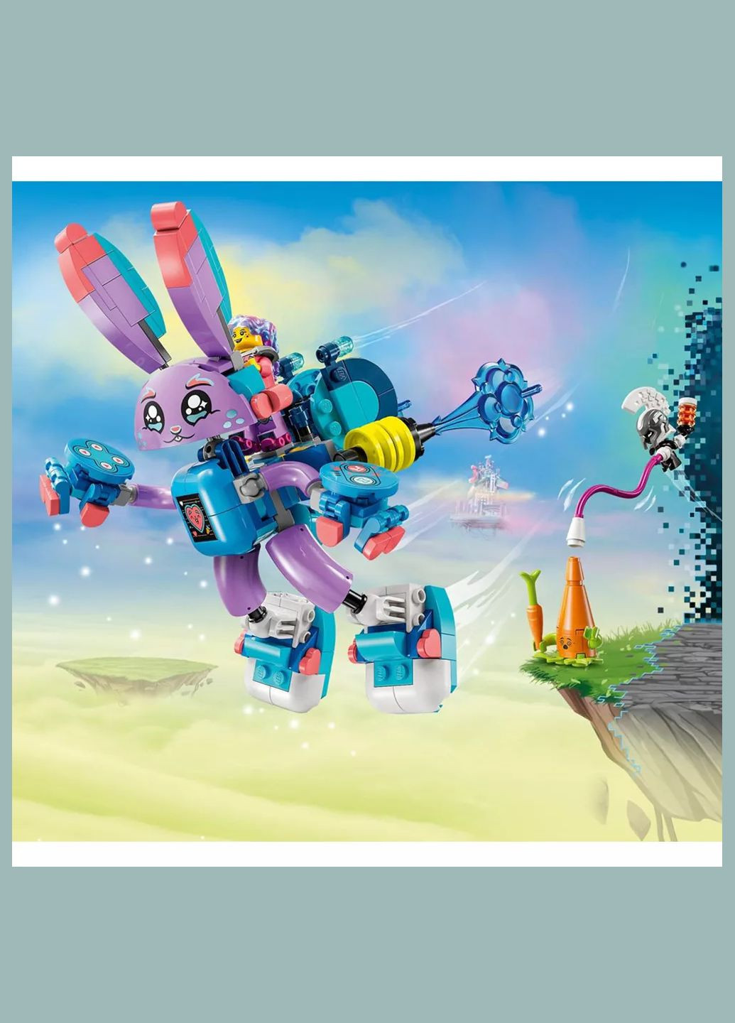 Конструктор Dreamzzz Иззи, Бунчуро, игровой кролик (71490) Lego (333252124)