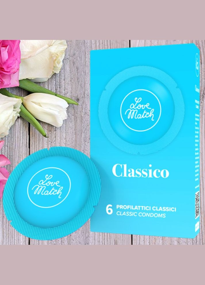 Анатомические презервативы "Classico" №6 (Италия) Love Match (298481136)