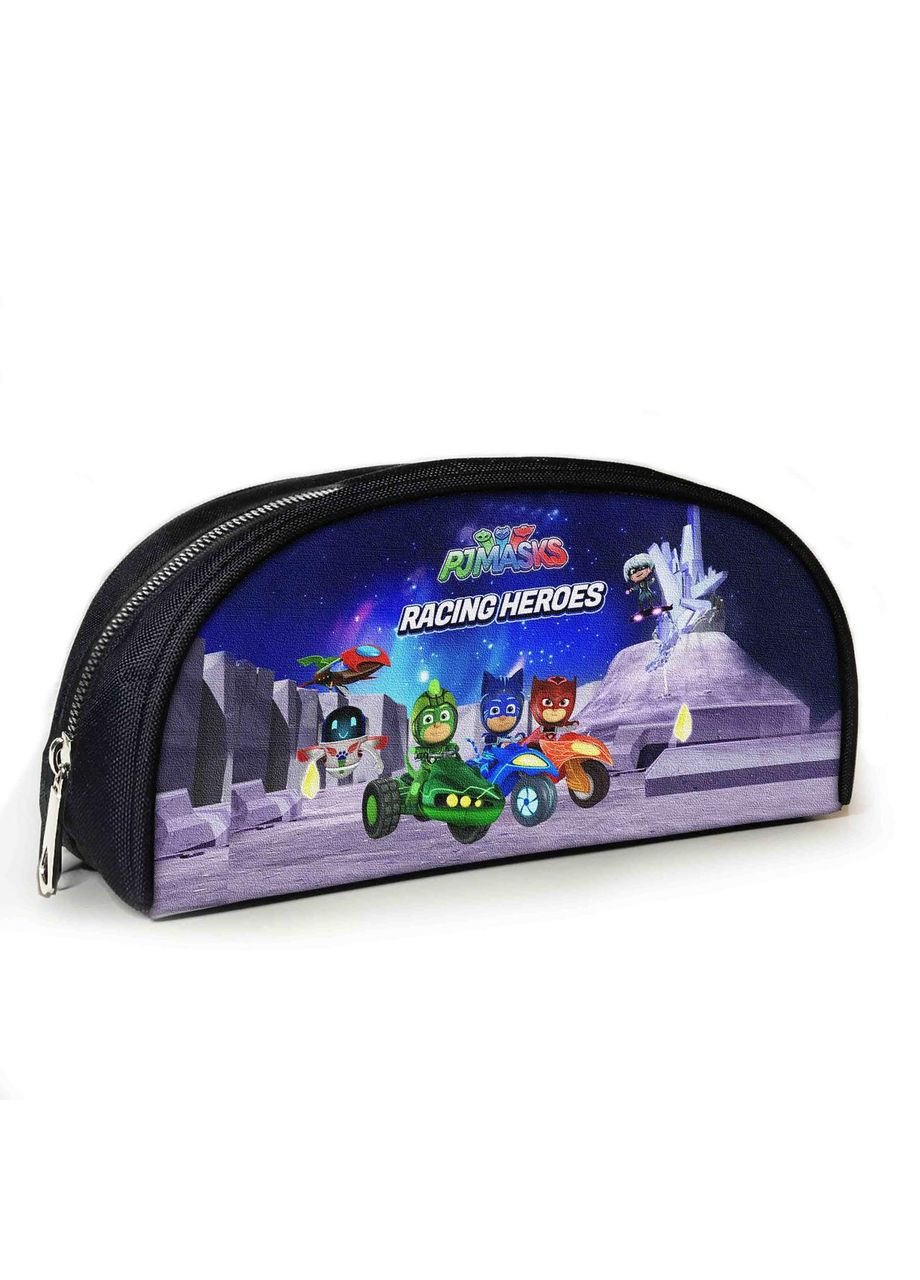 Пенал шкільний Герої в масках 23х10х8 см з принтом для хлопчика (3773) No Brand (364118523)
