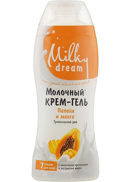 Крем-гель для душа "Папая и манго" 300ml (446455-30068) Milky Dream (368608950)