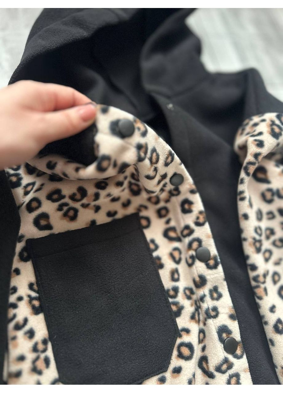 Рубашка теплая с капюшоном, двухсторонний флюс подарок, Турция Україна (349461352)