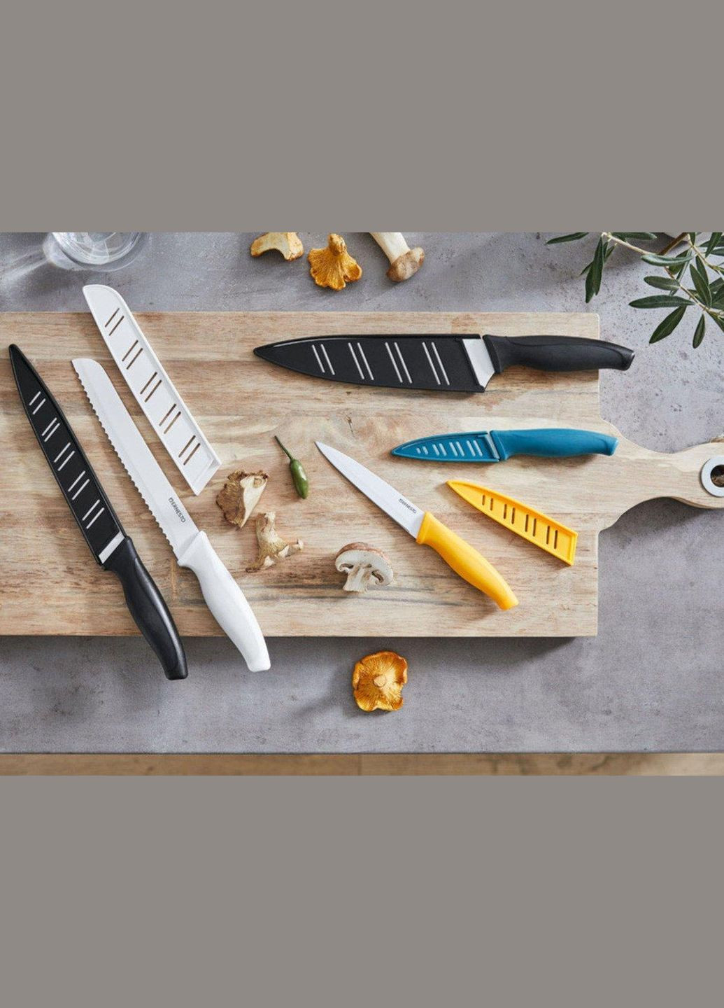 Кухонний ніж для хліба, хлібний ніж лезо 20 см, нержавіюча сталь з керамічним прокриттям Ernesto (305577917)