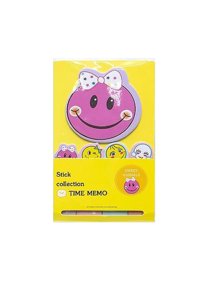 Паперові стікери Смайл Bambi N7-006-4 для нотаток No Brand (354775745)