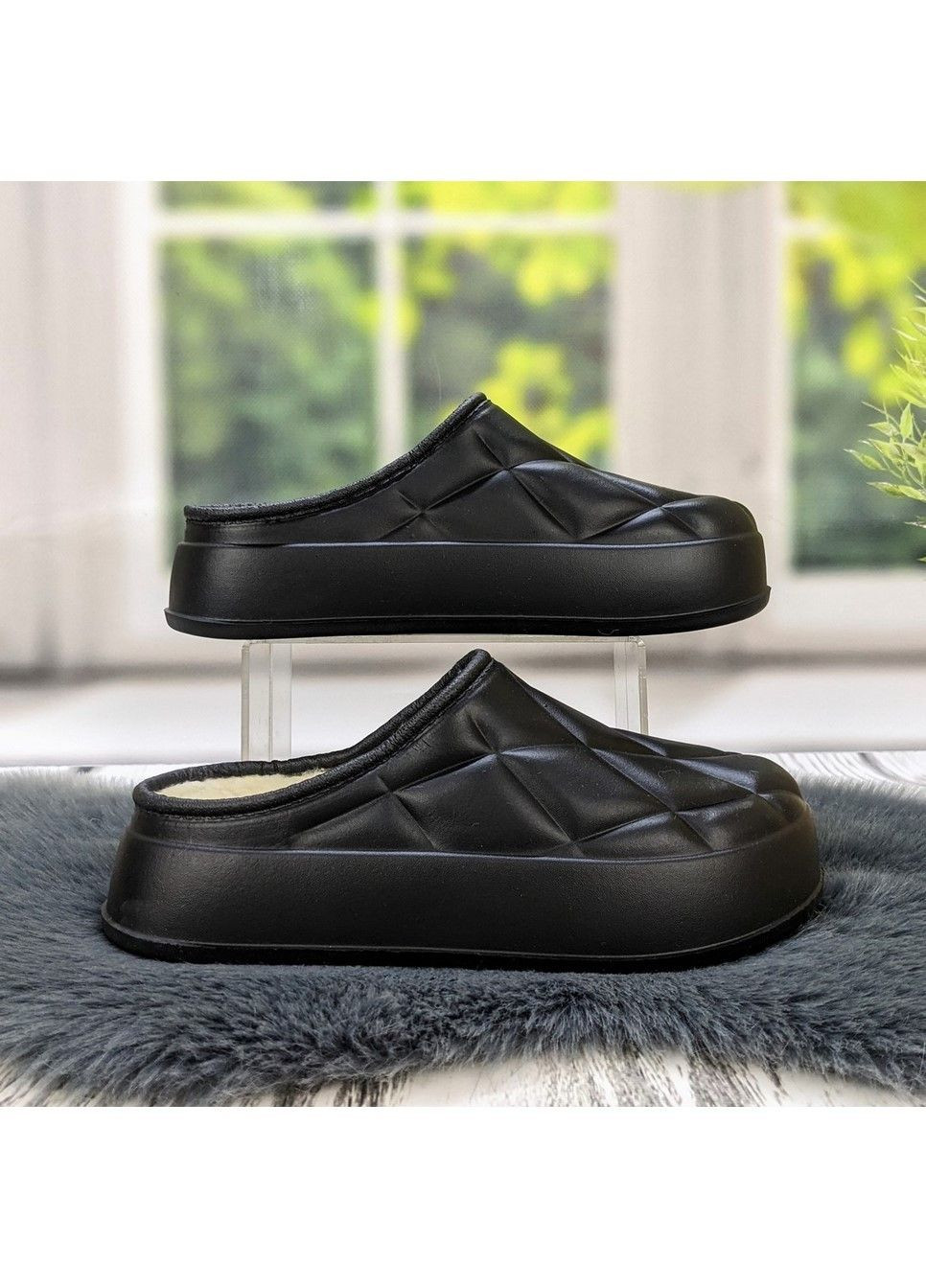 Галоши без задника сабо на флисе женские Krok (315151038)