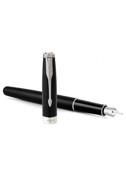 Пір'яна ручка SONNET 17 Matte Black Lacquer CT FP F 84 911 Parker (317306279)