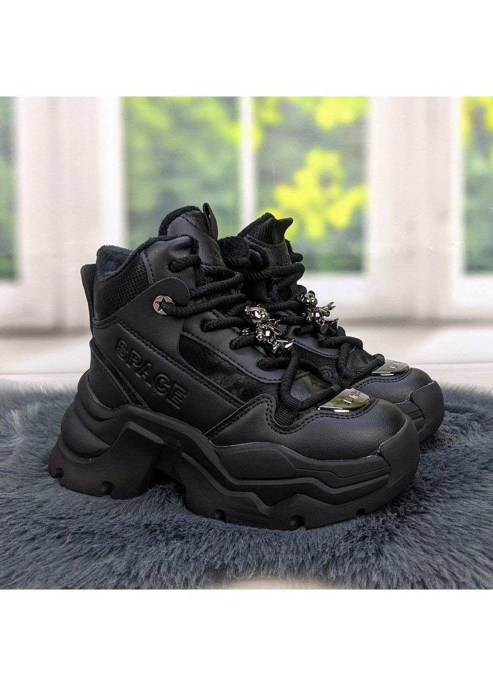 Черевики зимові дитячі для дівчинки на платформі Jong Golf (307792999)