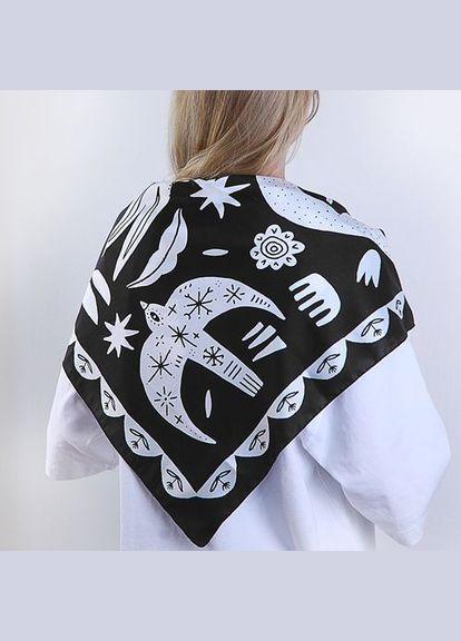 Женский платок с принтом Звездные животные Presentville 6815 (325402155)