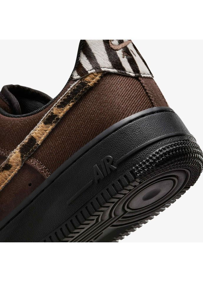 Кроссовки W AIR FORCE 1 07 HV6356-200 Nike коричневые демисезоны (369971108)