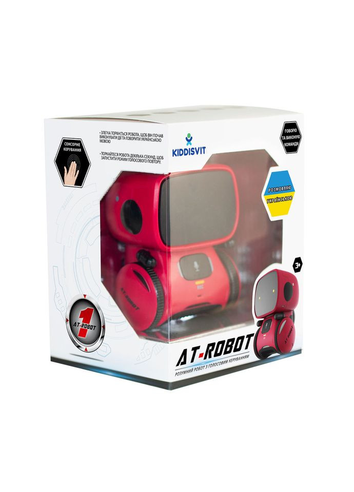 Интеракт. робот с голосовым управлением – AT-Rоbot (красн., укр.) AT001-01-UKR AT-Robot (333711765)