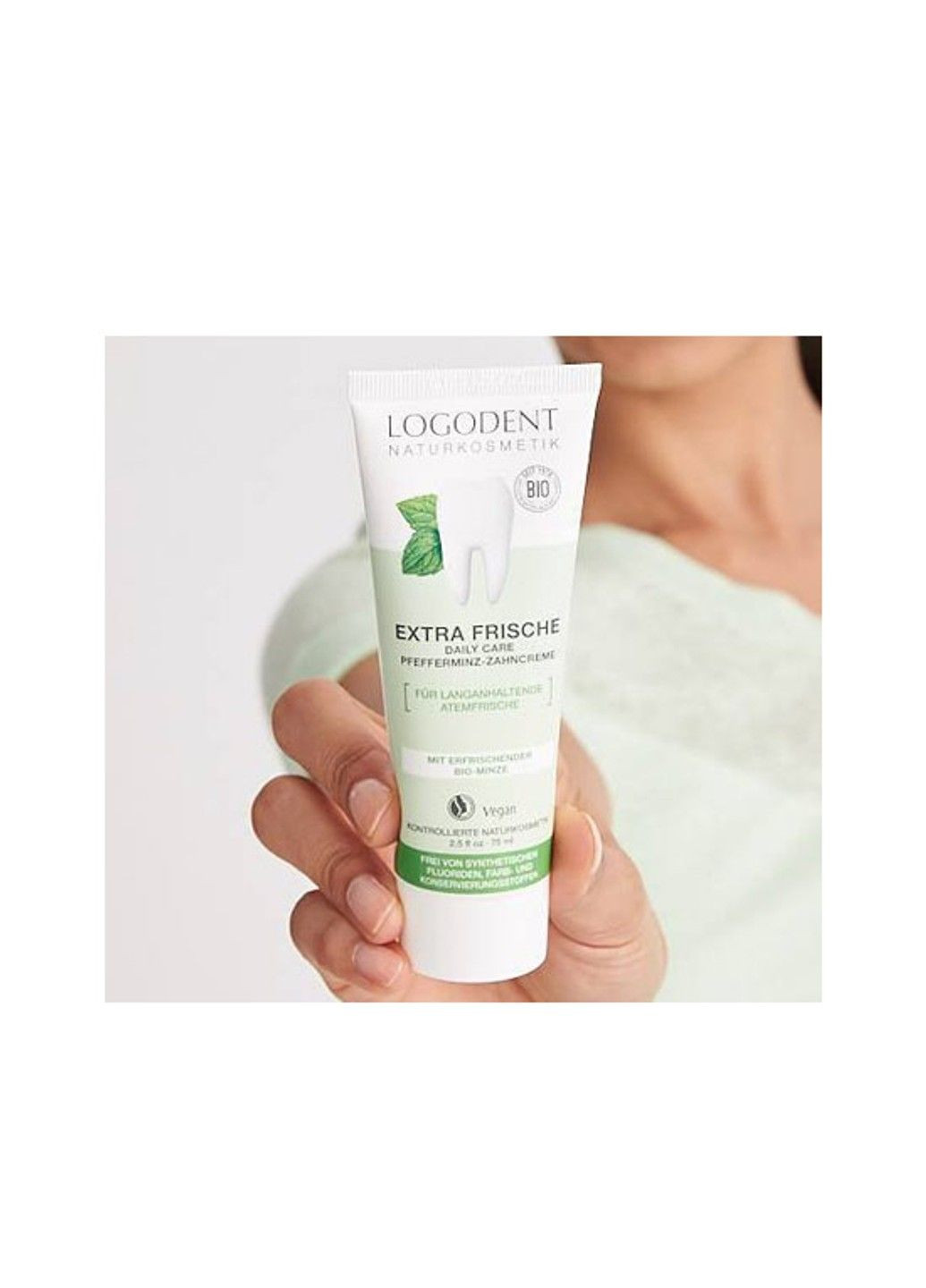 БИО-Паста зубная освежающая с Мятой Logodent 75 мл Logona (298055747)