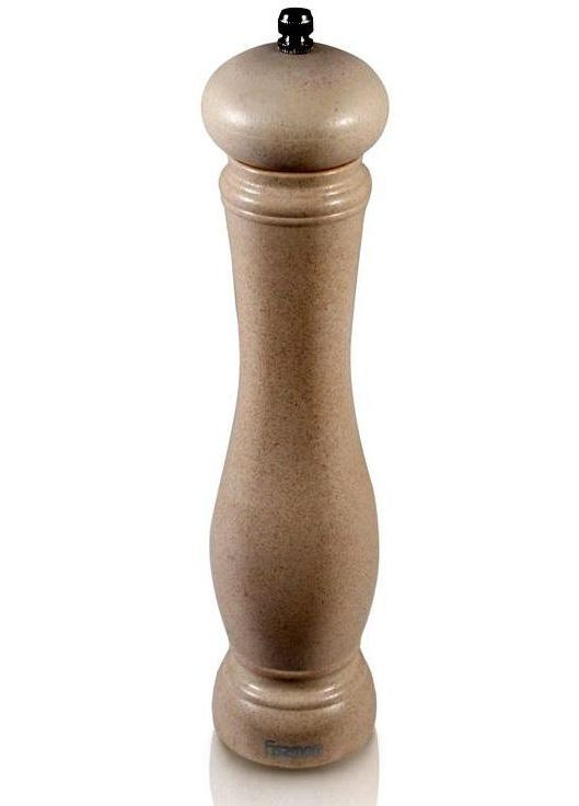 Мельница для специй (перцемолка) Spice 25х6см, бамбуковый бежевый корпус Fissman (372174300)