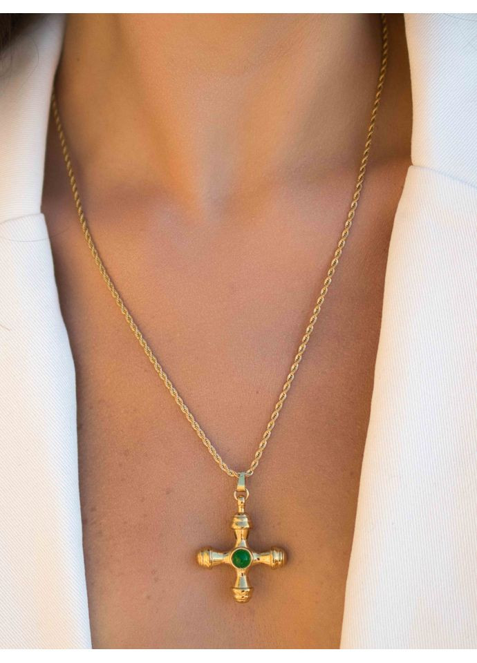 Цепь на шею с крестиком 4802 LeBijou (369374626)