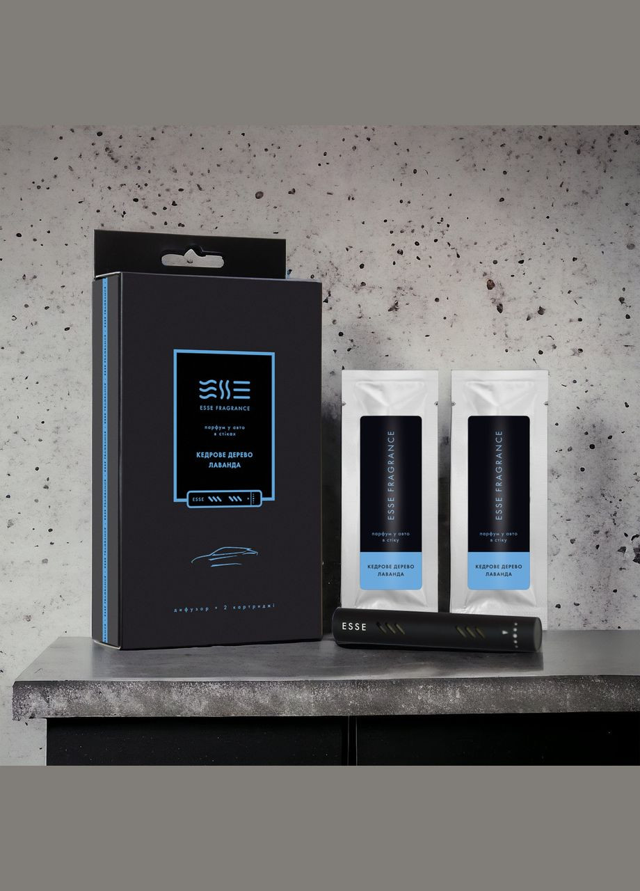 Ароматизатор для авто Cedar Lavender Car ESSE (332627655)