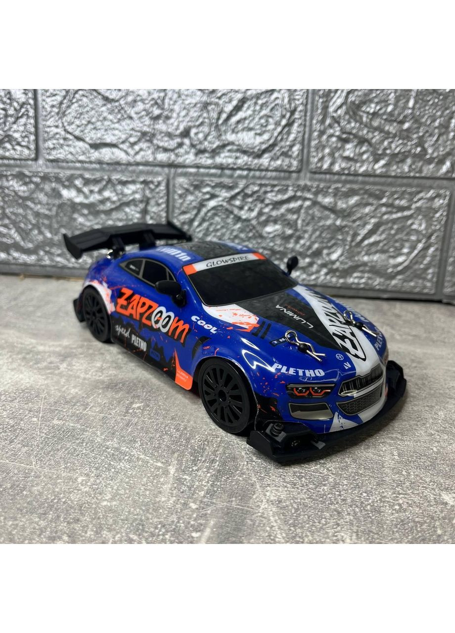 Машинка для дрифта на радиоуправлении 1:24 | Аккумулятор, подсветка, 2 режима скорости, Джойстик для управления No Brand (369976474)