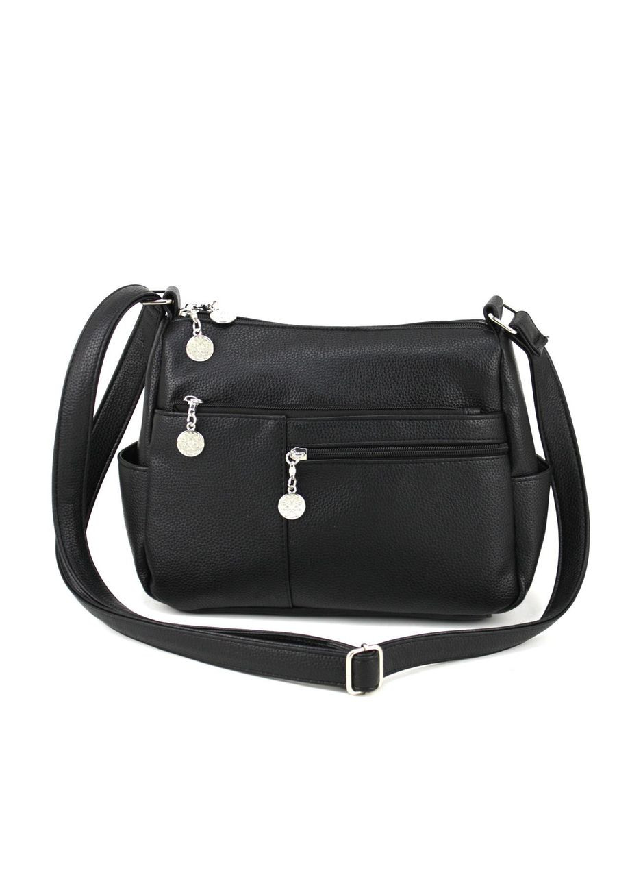 Жіноча сумка крос-боді 0-528170 чорна Voila (320587483)
