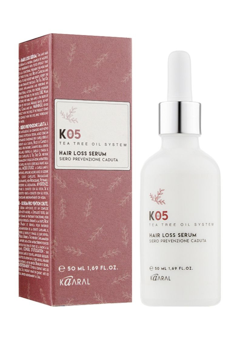 Краплі спрямованої дії проти випадання волосся K05 Hair Loss Serum 50 мл Kaaral (331288697)