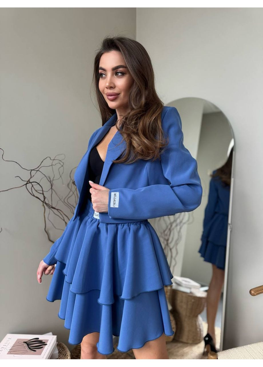 Костюм с юбкой DK/DL Мода без кордонів (351346374)