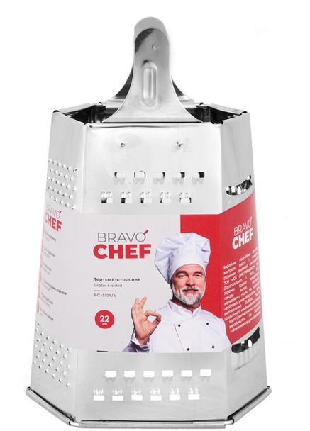 Терка 6-ти посторонняя (BC-5109/6) Bravo Chef (338626232)