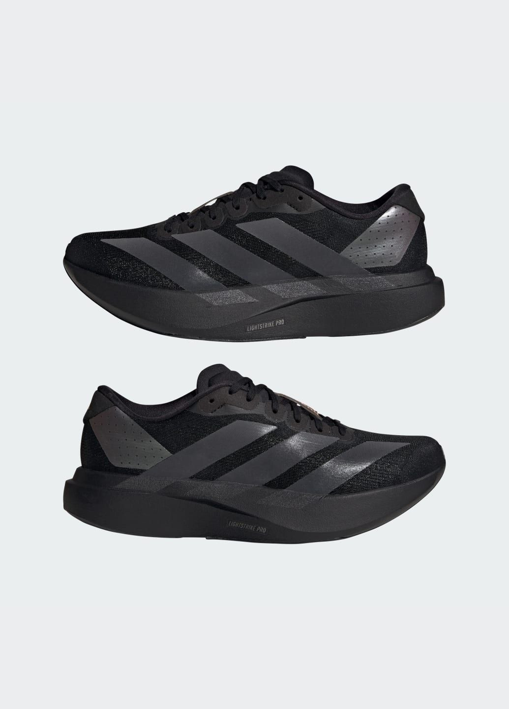 Кроссовки Adizero EVO SL adidas чёрные всесезоны (365704659)