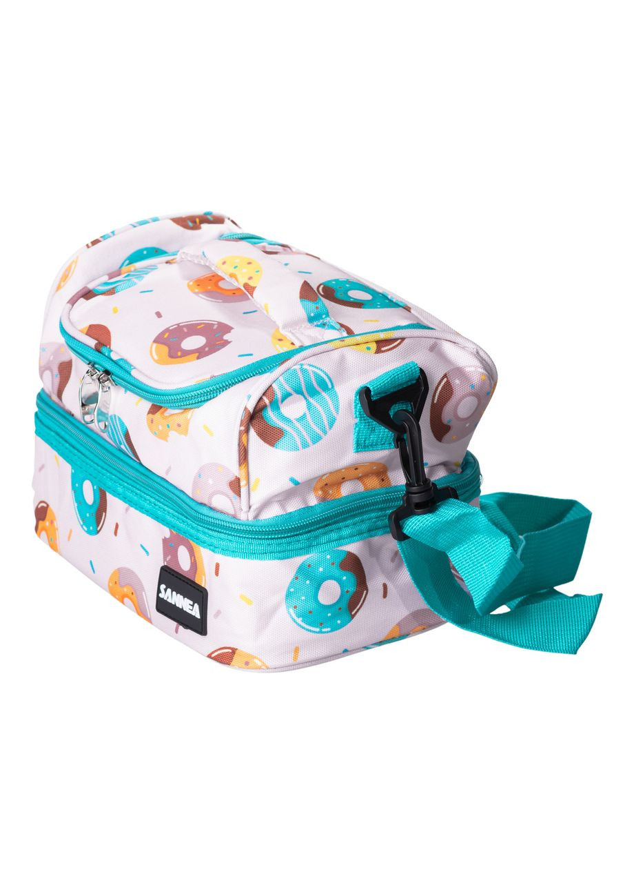 Ланч-біг сумка для їжі до школи термосумка 7л рожева для ланчу та пікніка герметичний вологозахист ProDobro (364193373)