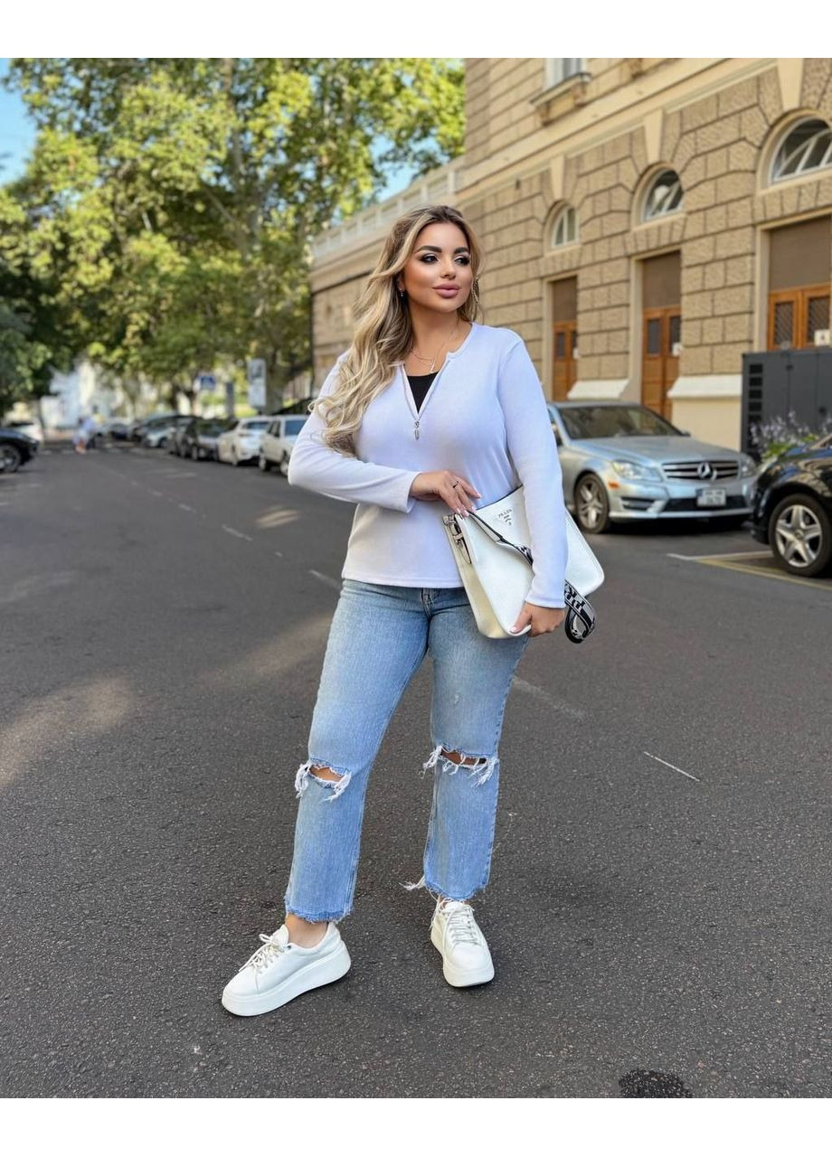 Лонгслив со змейкой стильный popluzhnaya (370604190)