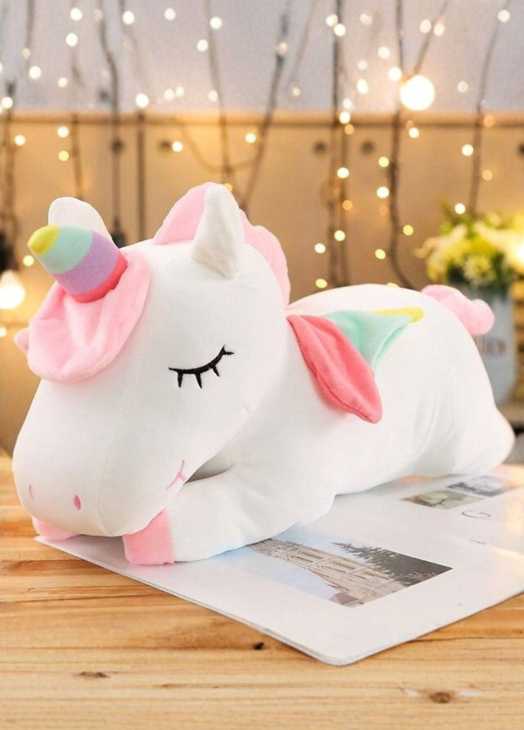 М'яка плюшева іграшка єдиноріг 50 см для дітей My Kigu (370850581)