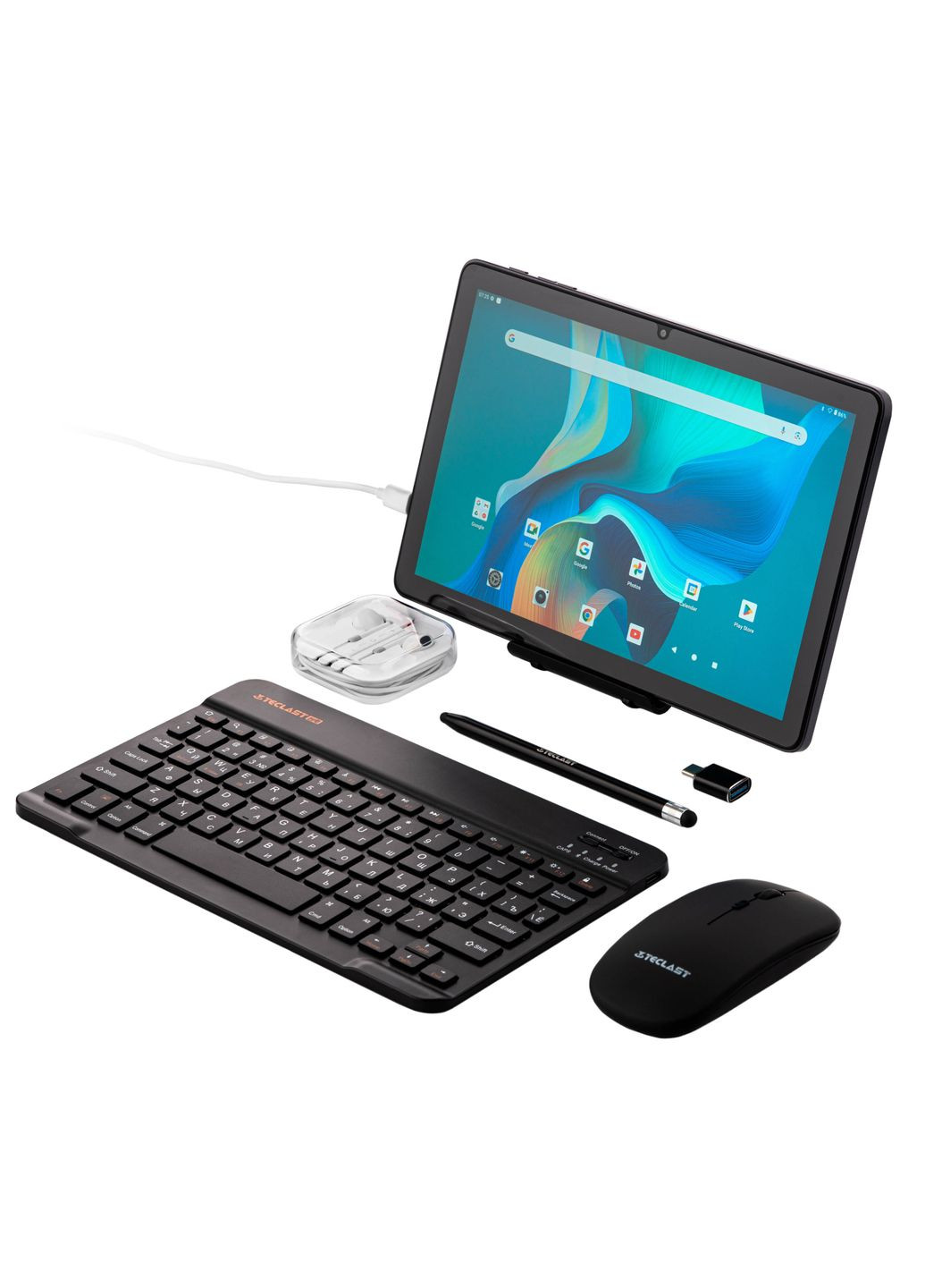 Планшет P30T KIT 10,1" 4ГБ, 128ГБ, 6000мА•год, Android, Teclast (370605205)