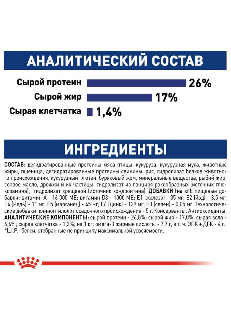 Сухий корм Maxi Adult для собак великих порід 4 кг (3182550402224) Royal Canin (316226774)
