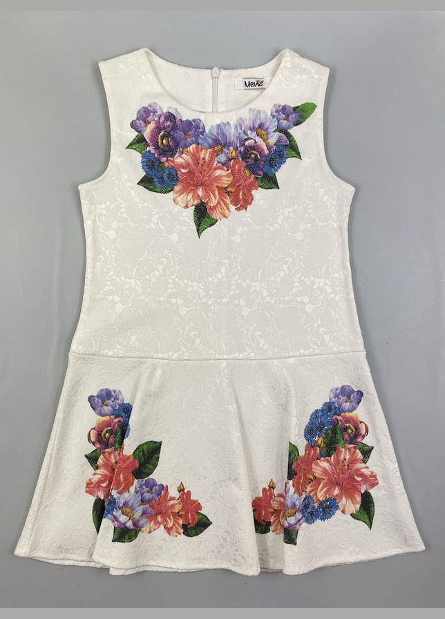 Белое платье для девочки Mevis (317635699)