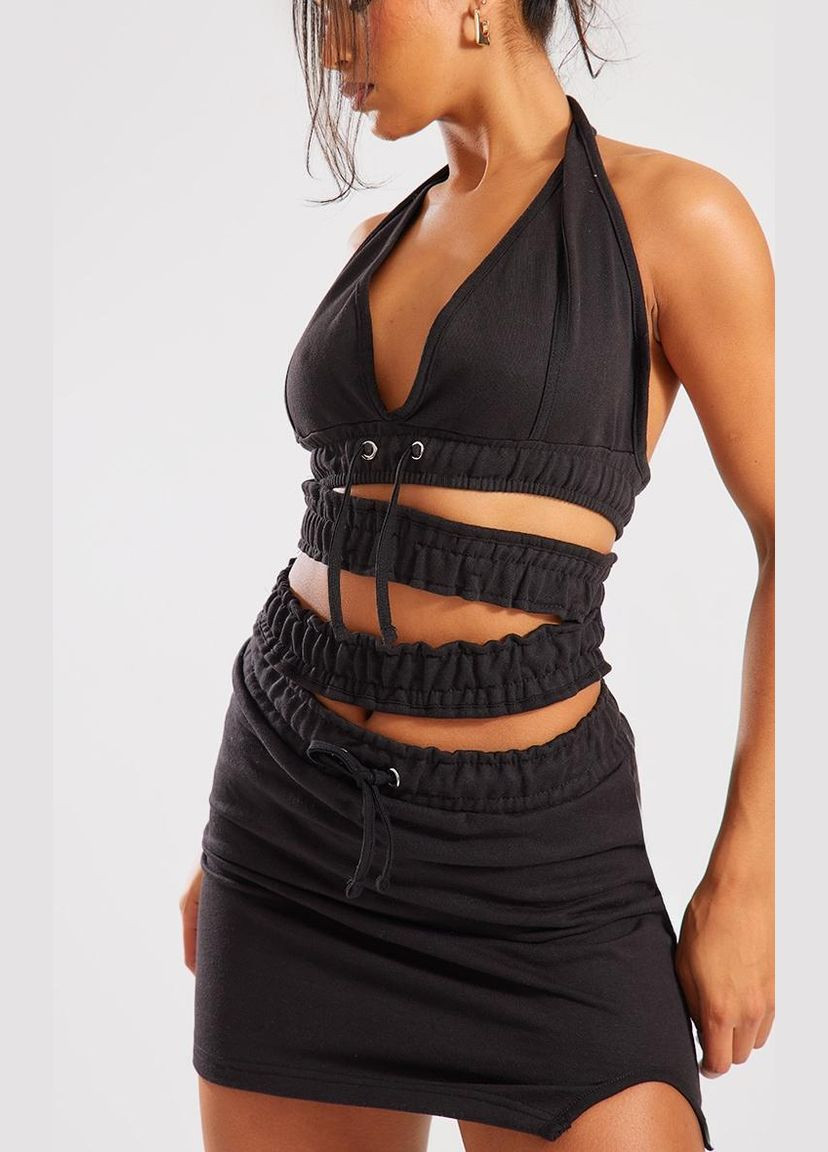 Чорна сукня PrettyLittleThing