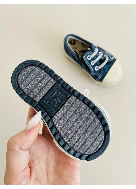 Синие первые кеды Teeny Toes
