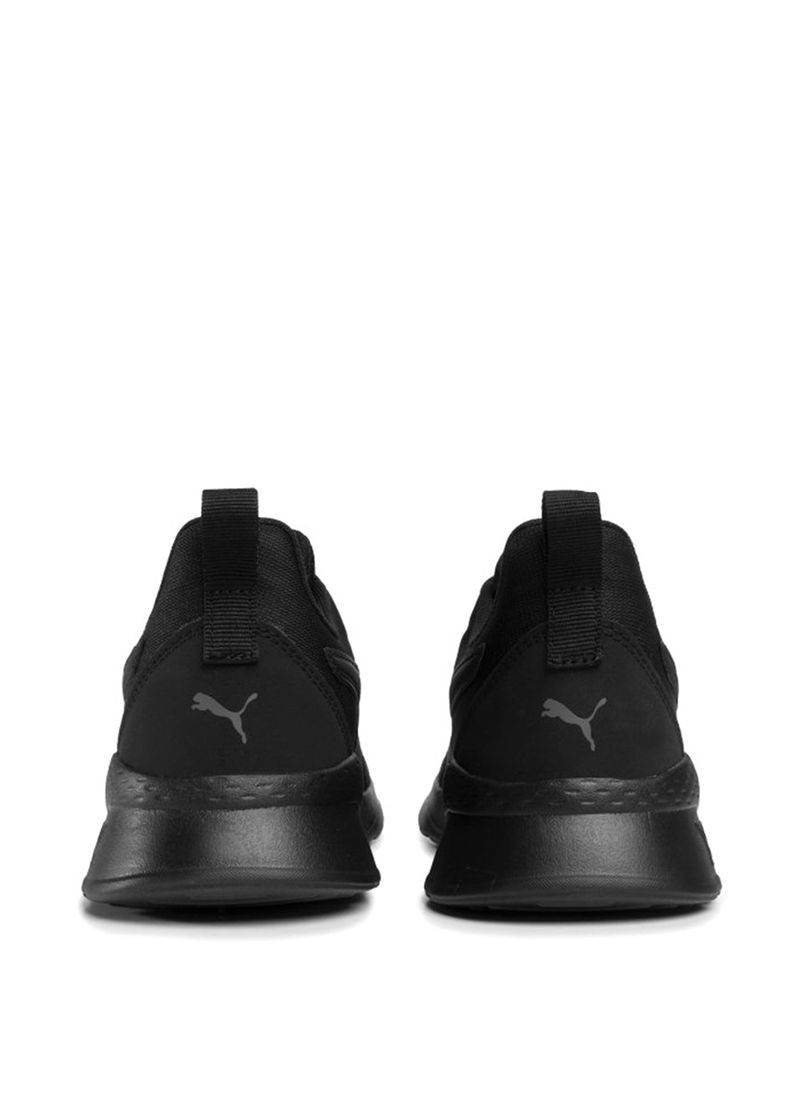 Черные всесезонные мужские кроссовки 37112801 черный ткань Puma