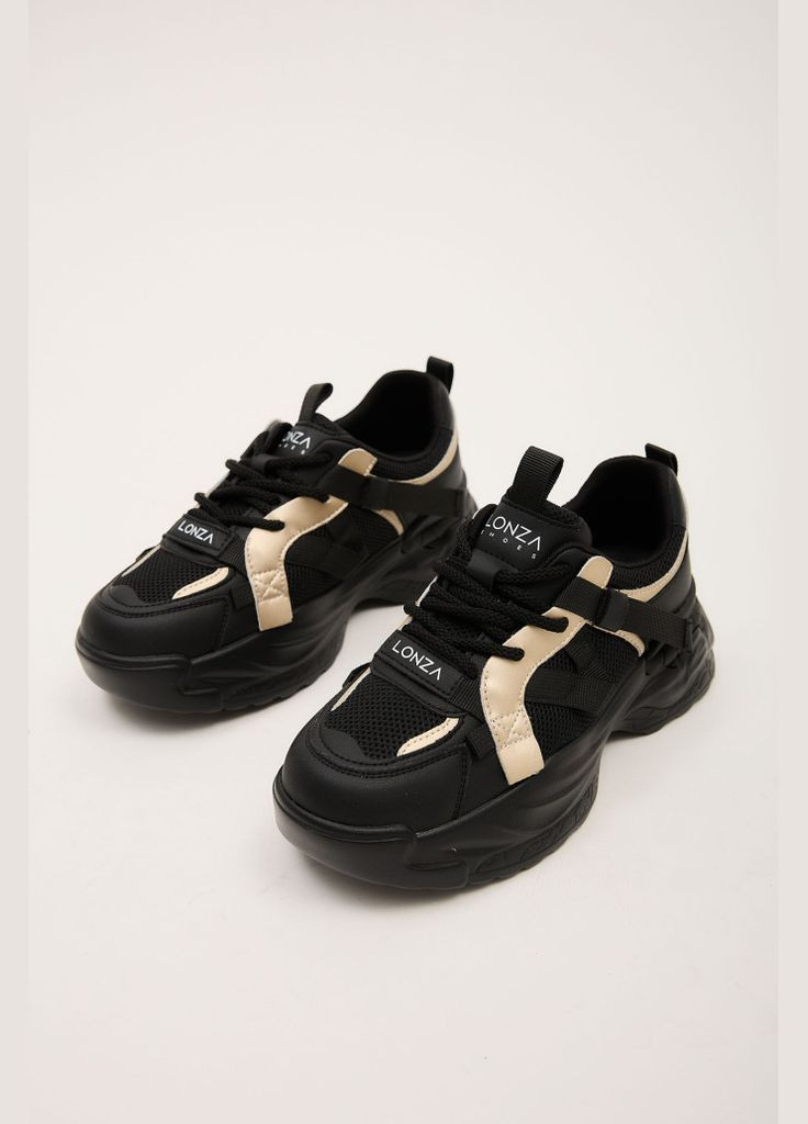 Черные демисезонные кроссовки 182698 Lonza