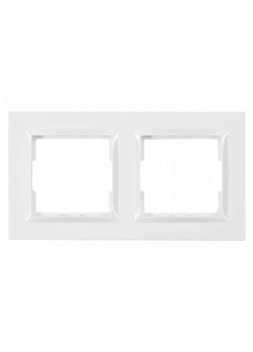 Рамка 2а горизонтальная JAZZ (белый) 9022 ТМ Luxel (304992128)