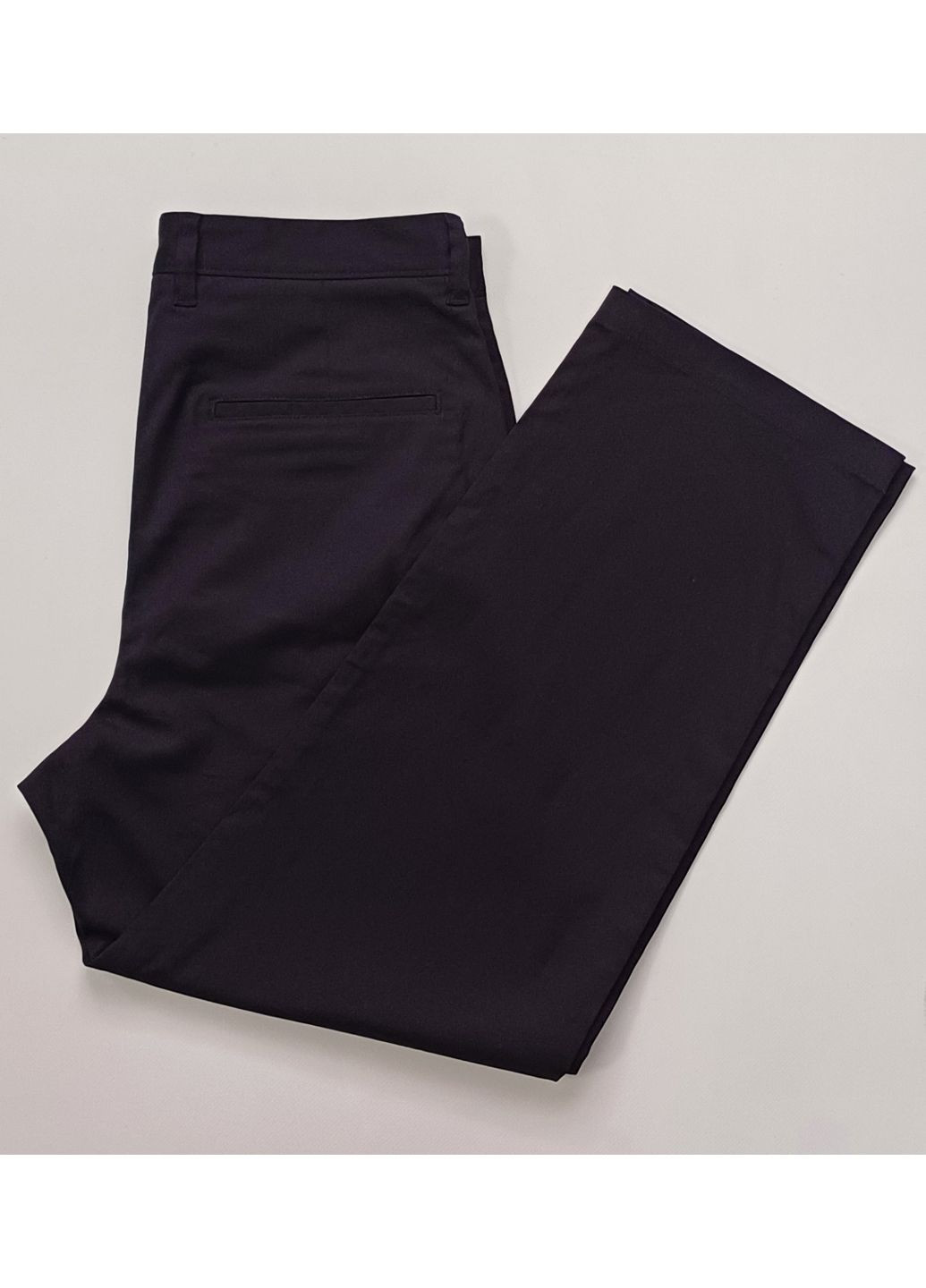 Темно-синие демисезонные брюки H&M