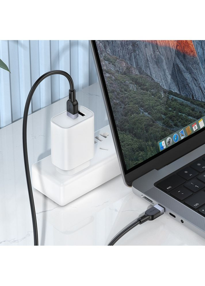 Кабель Data Cable X109 Energy silicone Type-C to Type-C 60W 2m( ) Hoco (369931466)