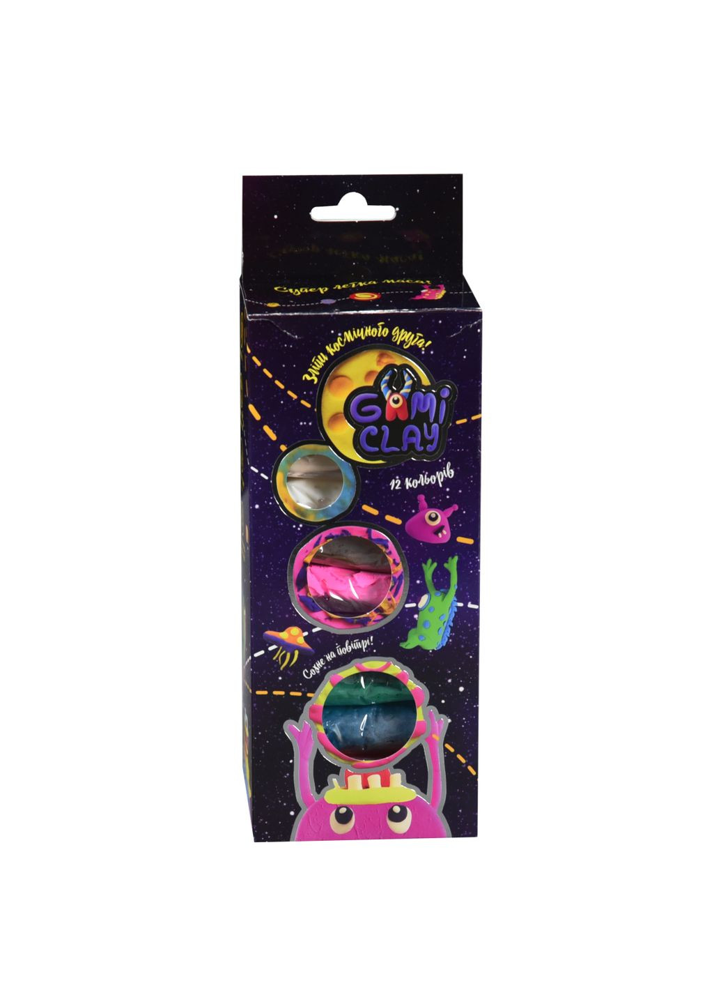 Набор массы для лепки Gumi Clay 12 цветов по 10 грамм (71859) Strateg (356777303)