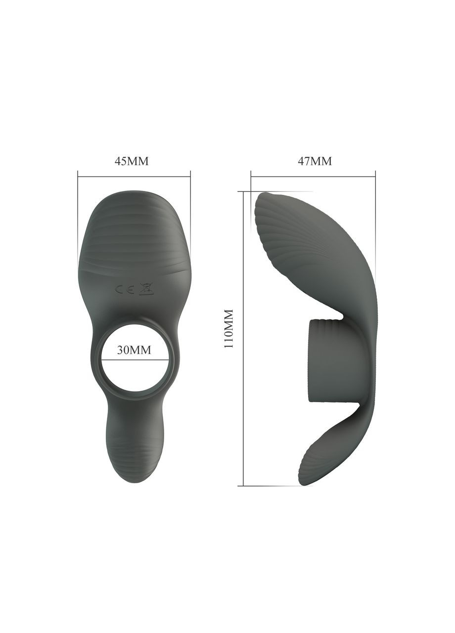 Эрекционное кольцо - Pretty Love Master Ring Cock Ring Black LyBaile (322184093)