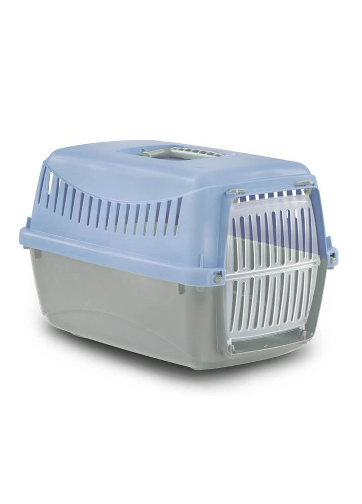 Переноска для тварин Джипсі 58*38*38 пластикові двері Італія Bergamo (367725460)