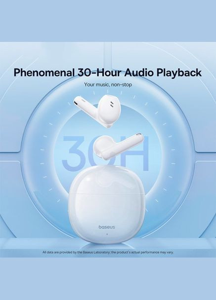 Наушники Bowie E13 True Wireless Earphones A00059701217-Z1 белые Baseus (304970937)