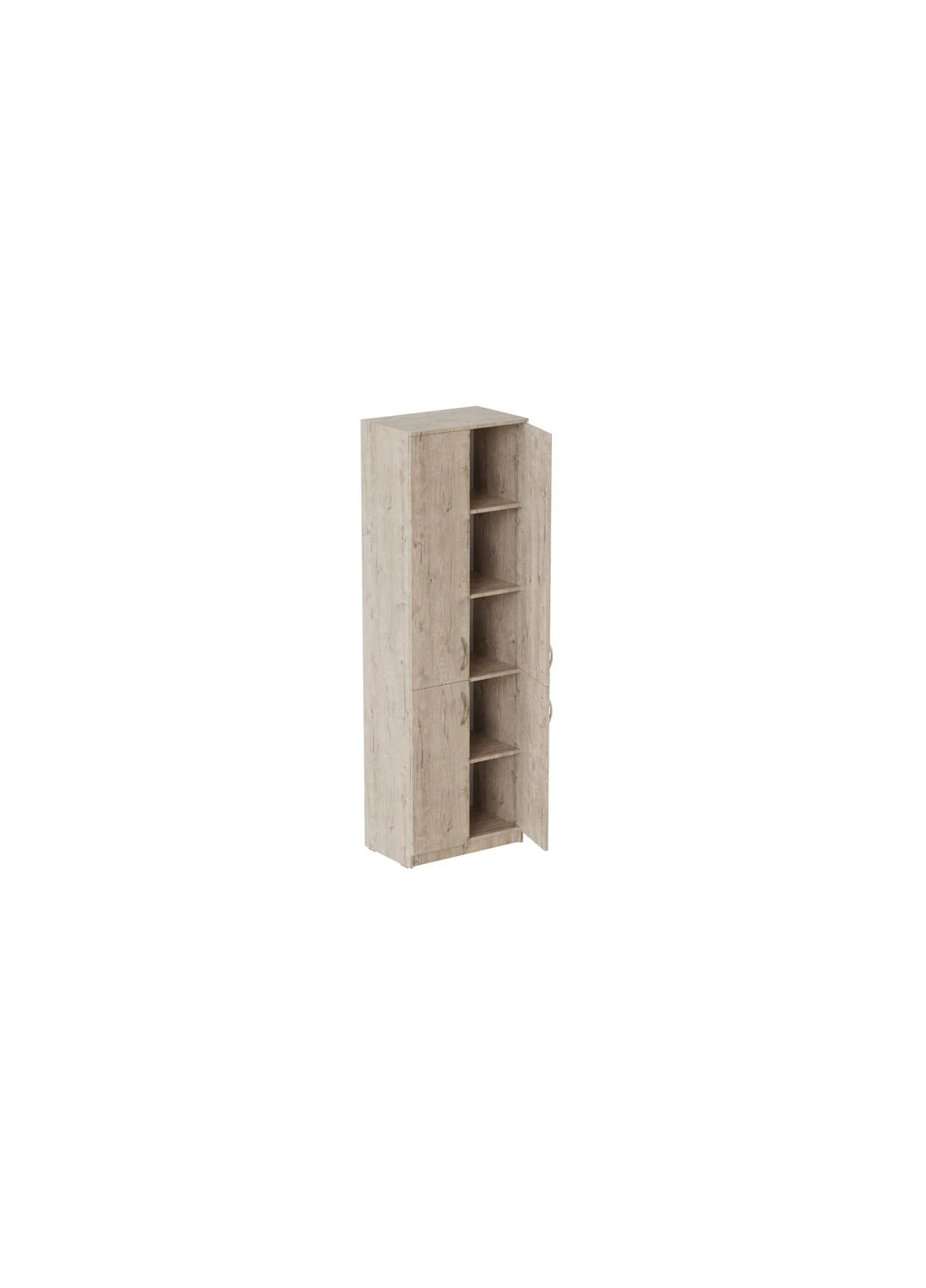 Шкаф Анжело на 5 полок с 4 дверями 1900x600x380 ДСП 16 мм (FRD-105002) Ferrum-decor (377389736)