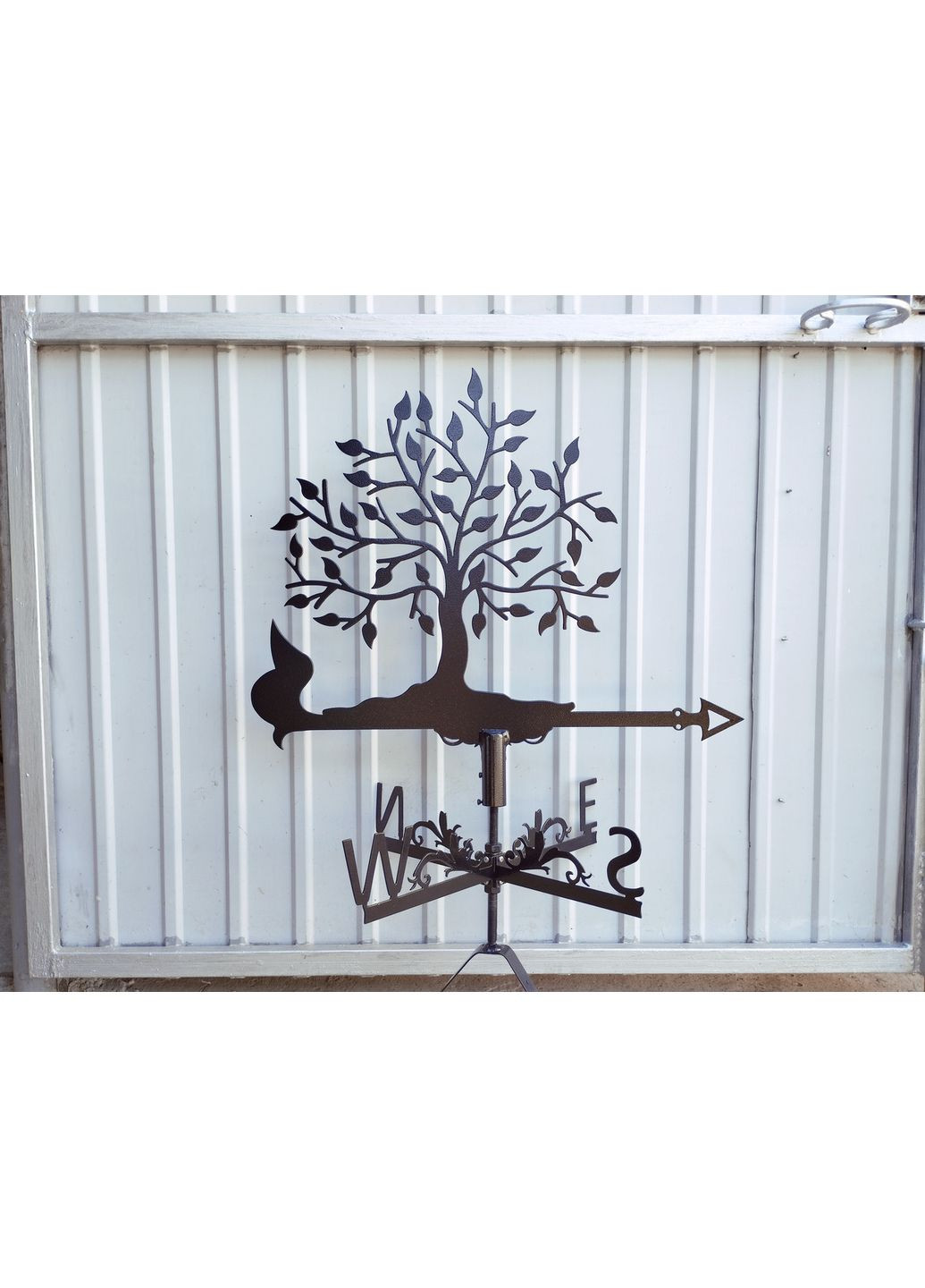 Флюгер Дерево из металла 2 мм, флюгер на крышу No Brand (368896675)