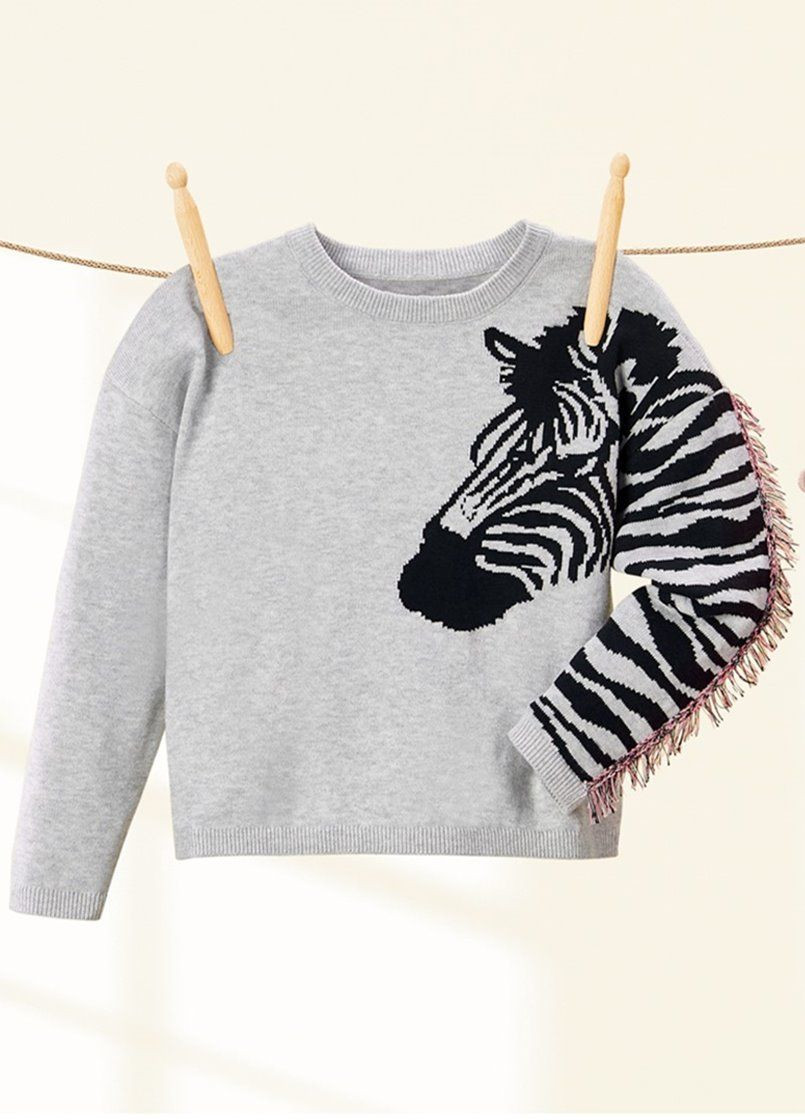 Світло-сірий демісезонний светр Lupilu