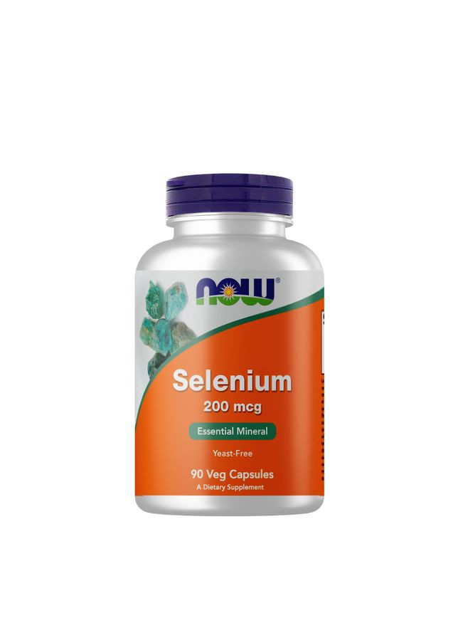 Вітаміни та мінерали Selenium 200 mcg, 90 вегакапсул Now (322209954)