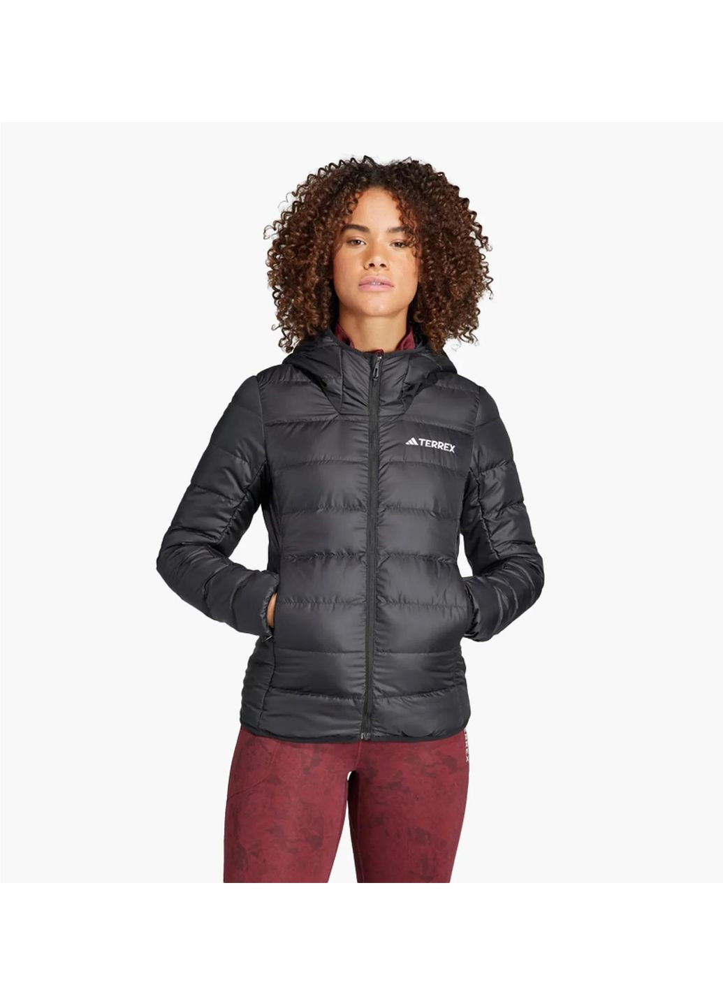 Черная демисезонная куртка женская terrex multi (ip6034) adidas