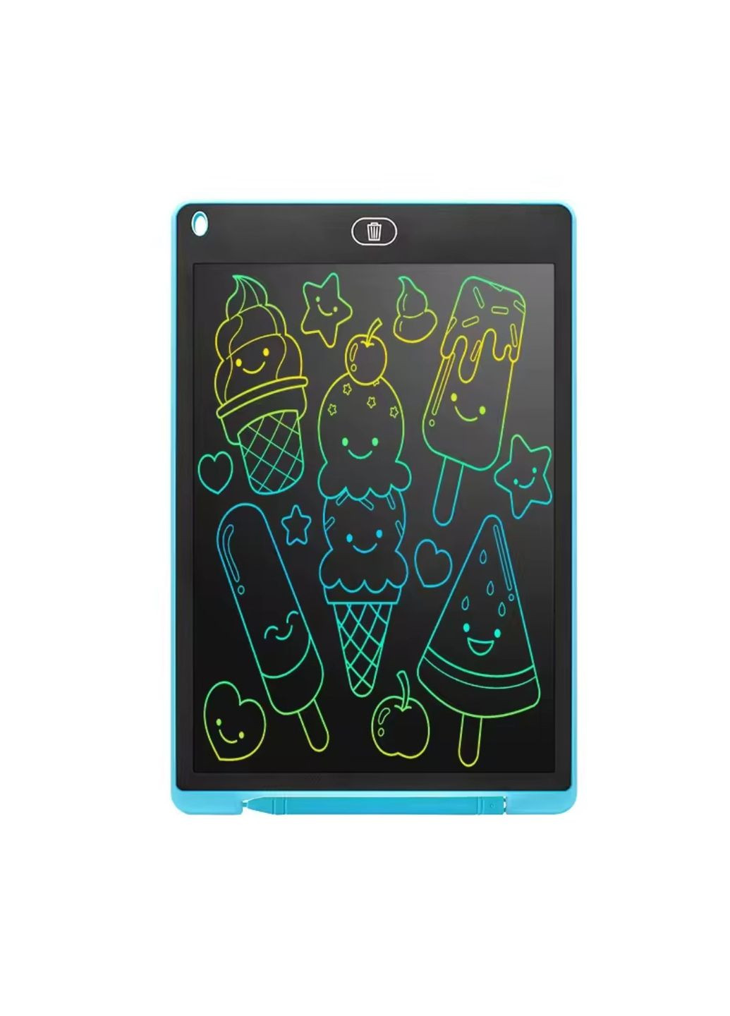 LCD планшет для рисования и заметок 6.5" — графический планшет с цветным экраном и стилусом. No Brand (346440161)