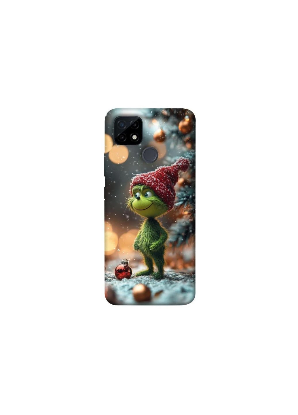 Чехол на Realme C21Y Grinch mood ver.6 Frontalka (376078944)